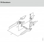 Stihl F6 Secateurs Shears Spare Parts